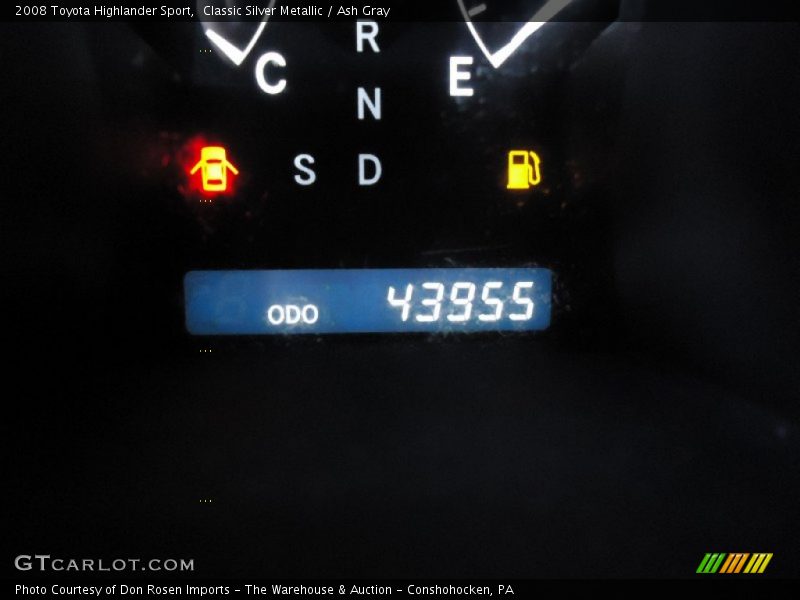 Classic Silver Metallic / Ash Gray 2008 Toyota Highlander Sport