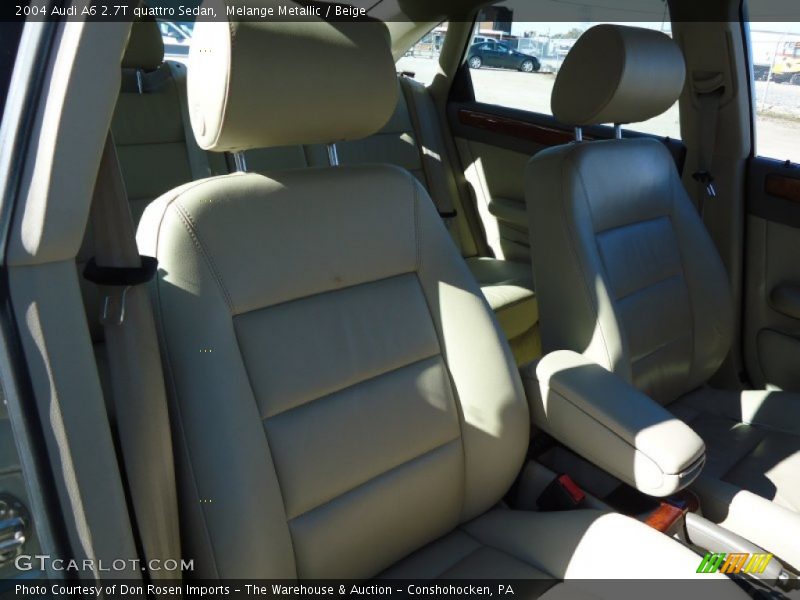 Melange Metallic / Beige 2004 Audi A6 2.7T quattro Sedan