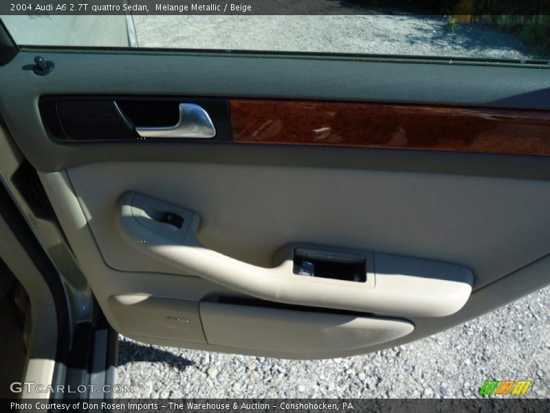 Melange Metallic / Beige 2004 Audi A6 2.7T quattro Sedan