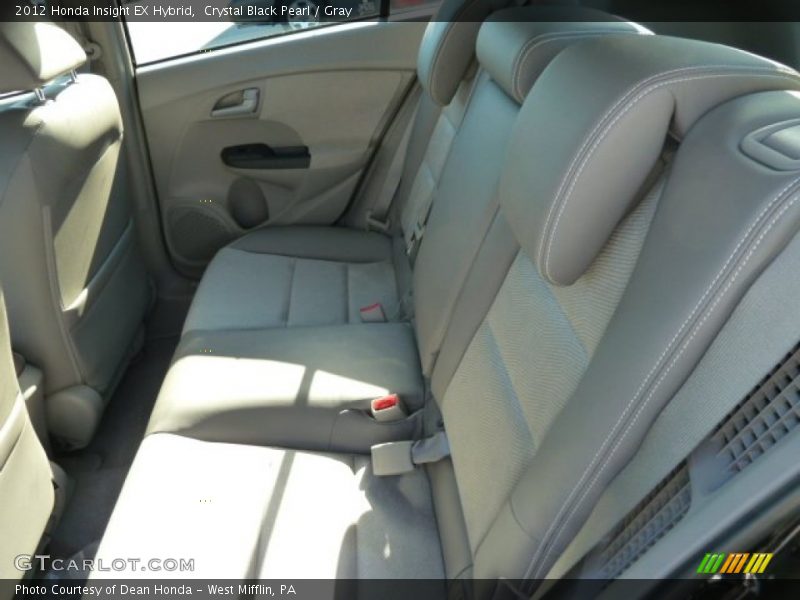  2012 Insight EX Hybrid Gray Interior