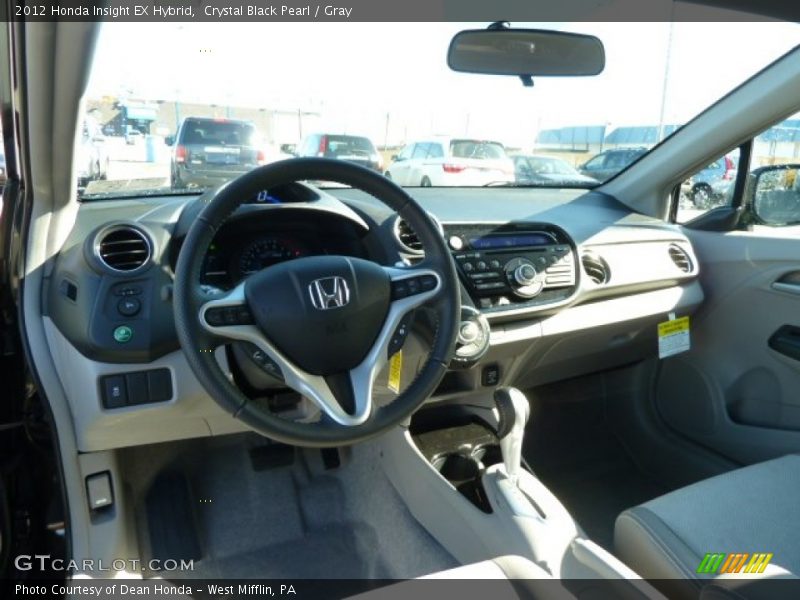 Dashboard of 2012 Insight EX Hybrid