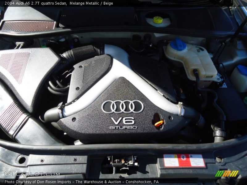 Melange Metallic / Beige 2004 Audi A6 2.7T quattro Sedan