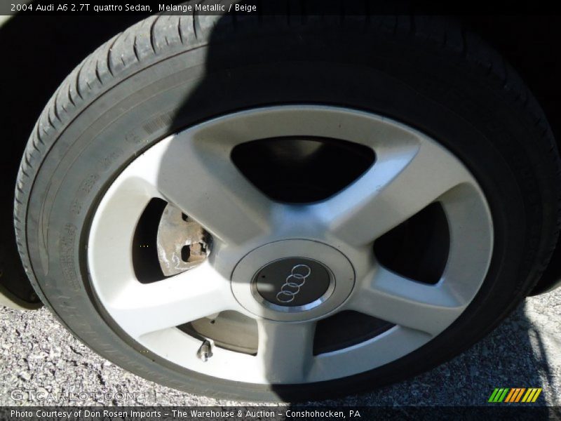 Melange Metallic / Beige 2004 Audi A6 2.7T quattro Sedan