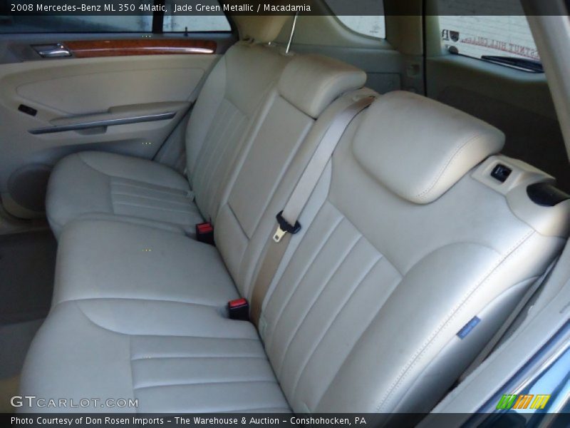 Jade Green Metallic / Macadamia 2008 Mercedes-Benz ML 350 4Matic