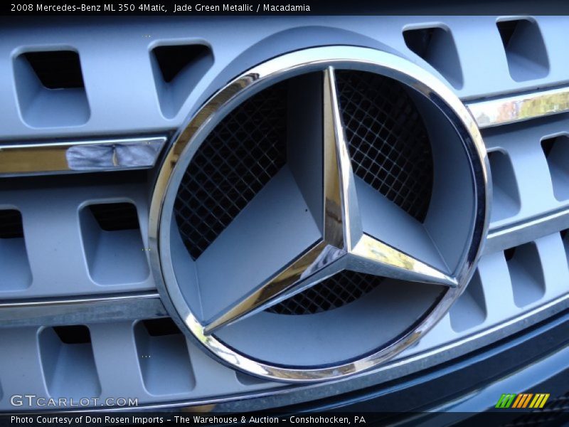Jade Green Metallic / Macadamia 2008 Mercedes-Benz ML 350 4Matic