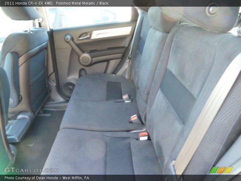 Polished Metal Metallic / Black 2011 Honda CR-V EX 4WD