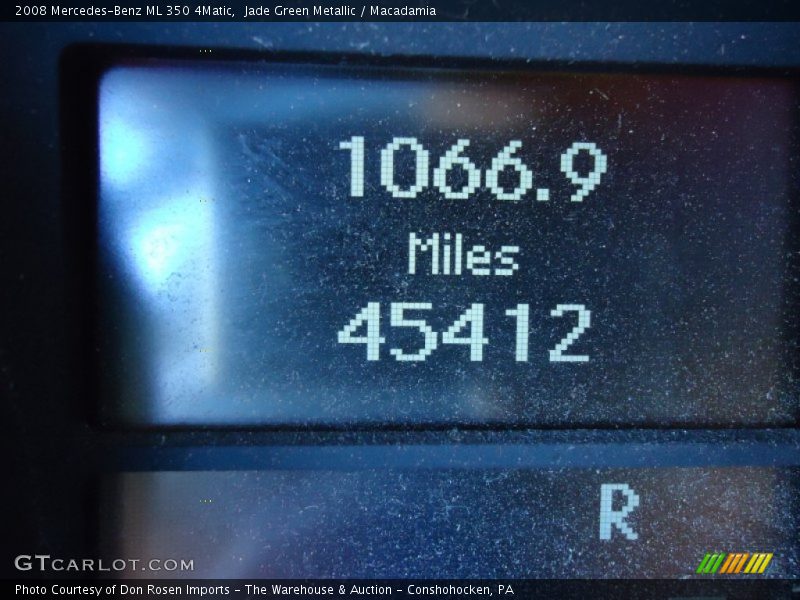 Jade Green Metallic / Macadamia 2008 Mercedes-Benz ML 350 4Matic