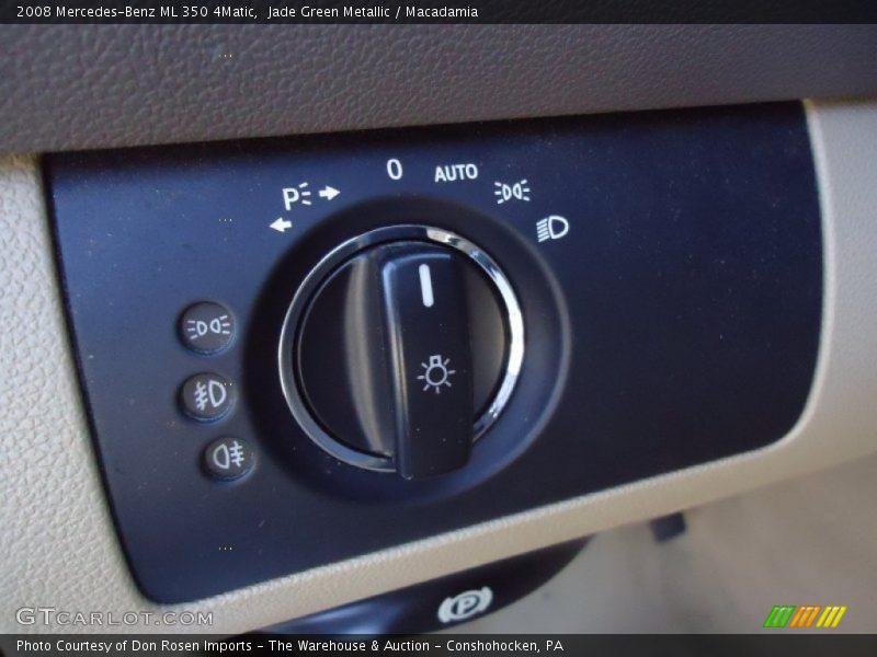 Jade Green Metallic / Macadamia 2008 Mercedes-Benz ML 350 4Matic