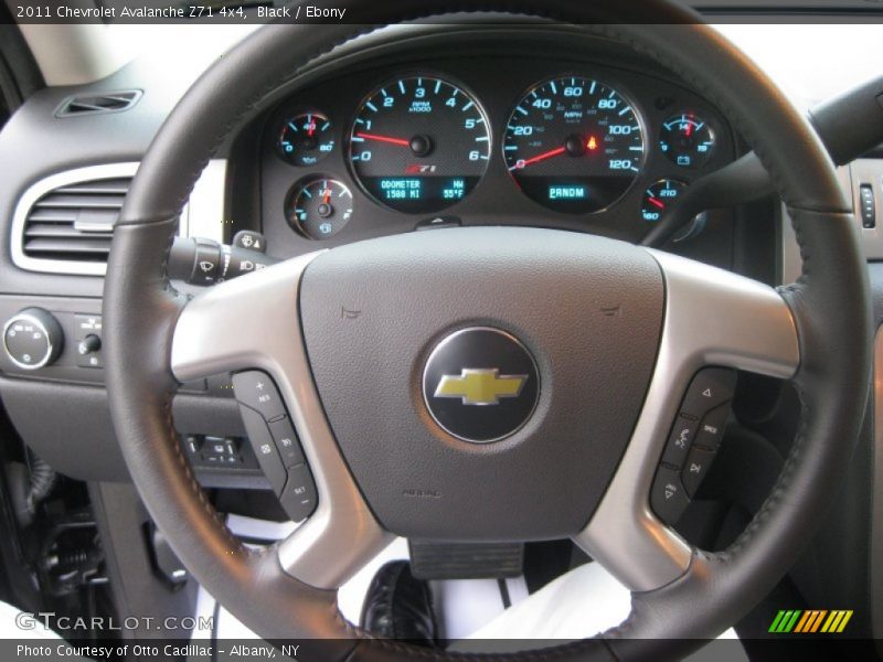 Black / Ebony 2011 Chevrolet Avalanche Z71 4x4