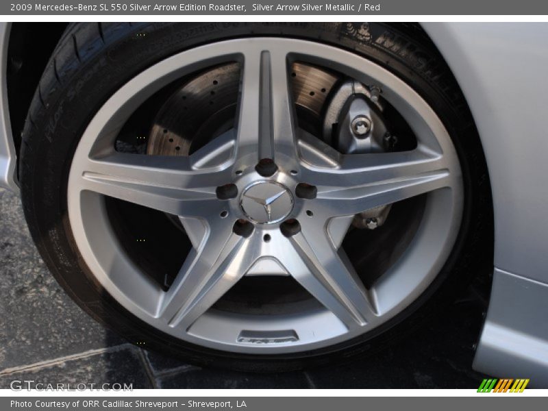  2009 SL 550 Silver Arrow Edition Roadster Wheel