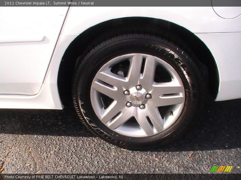Summit White / Neutral 2011 Chevrolet Impala LT