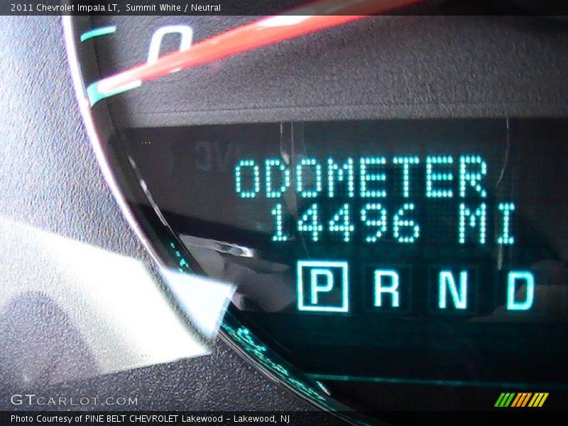 Summit White / Neutral 2011 Chevrolet Impala LT