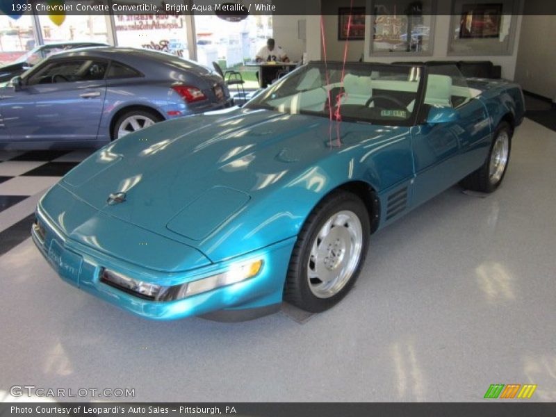 Front 3/4 View of 1993 Corvette Convertible