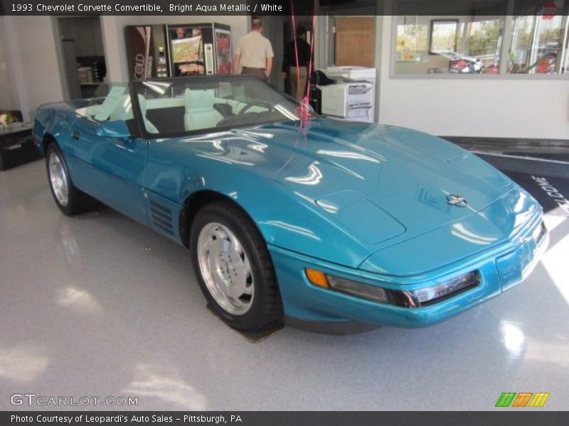 Front 3/4 View of 1993 Corvette Convertible