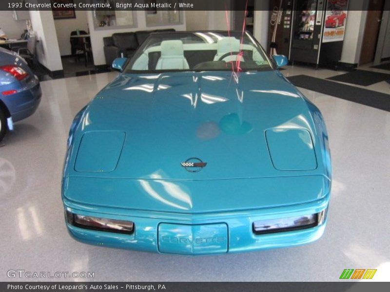  1993 Corvette Convertible Bright Aqua Metallic