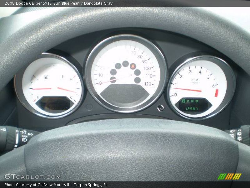 Surf Blue Pearl / Dark Slate Gray 2008 Dodge Caliber SXT