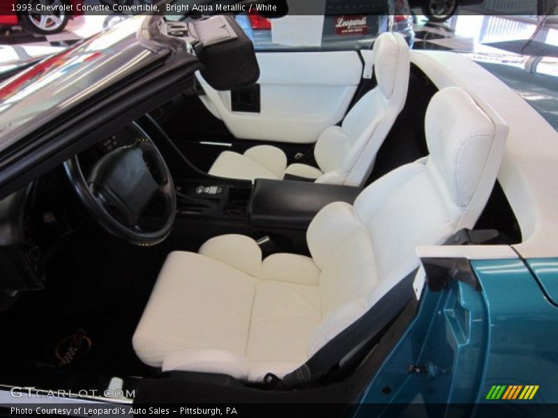  1993 Corvette Convertible White Interior