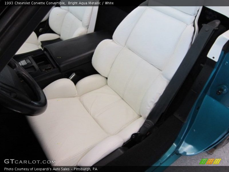  1993 Corvette Convertible White Interior