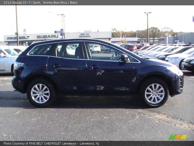 Stormy Blue Mica / Black 2010 Mazda CX-7 i Sport