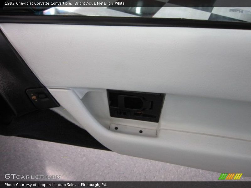 Door Panel of 1993 Corvette Convertible