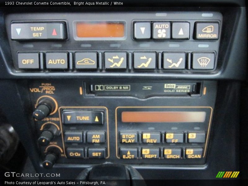 Audio System of 1993 Corvette Convertible