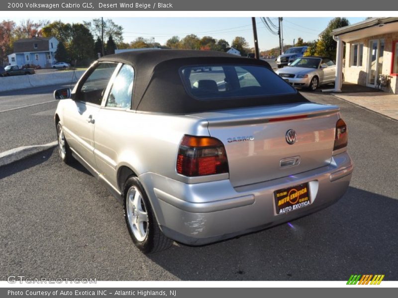 Desert Wind Beige / Black 2000 Volkswagen Cabrio GLS