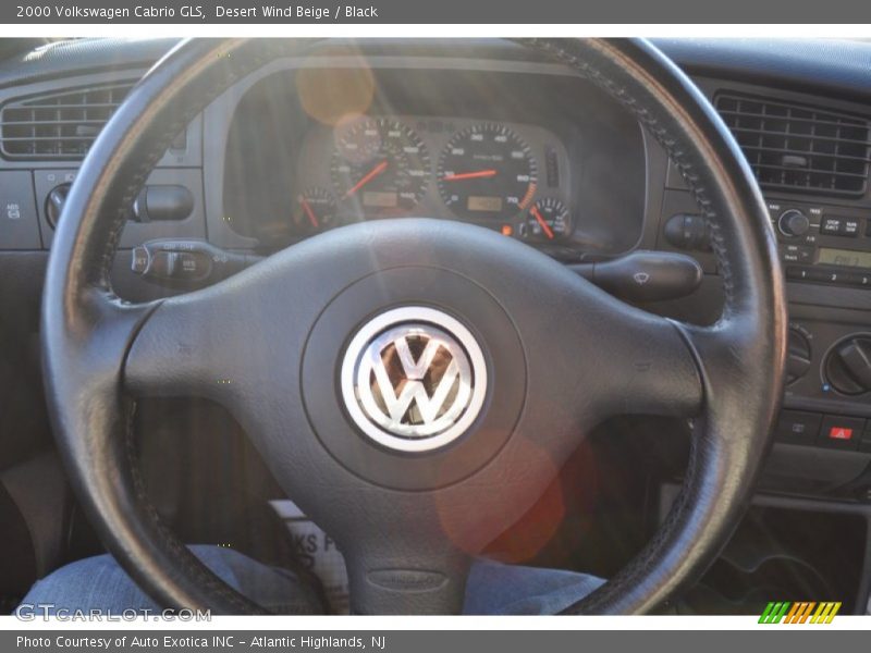 Desert Wind Beige / Black 2000 Volkswagen Cabrio GLS