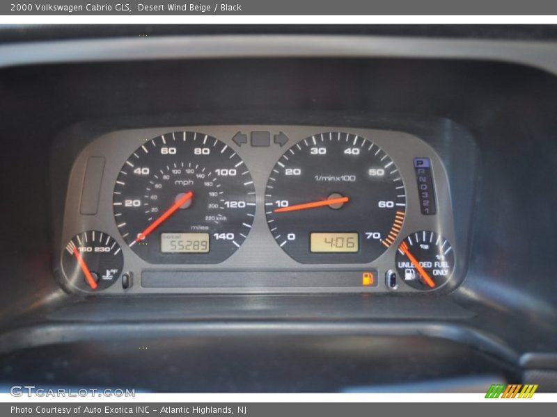  2000 Cabrio GLS GLS Gauges