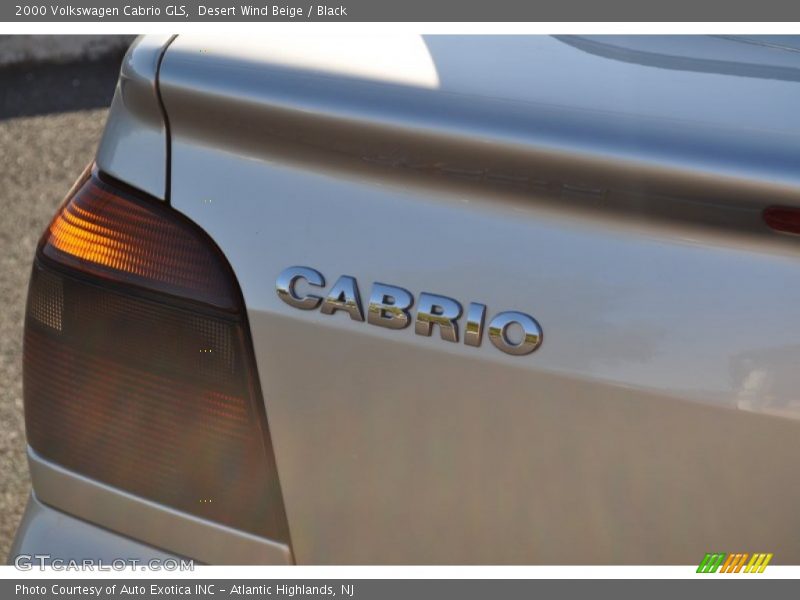 Desert Wind Beige / Black 2000 Volkswagen Cabrio GLS