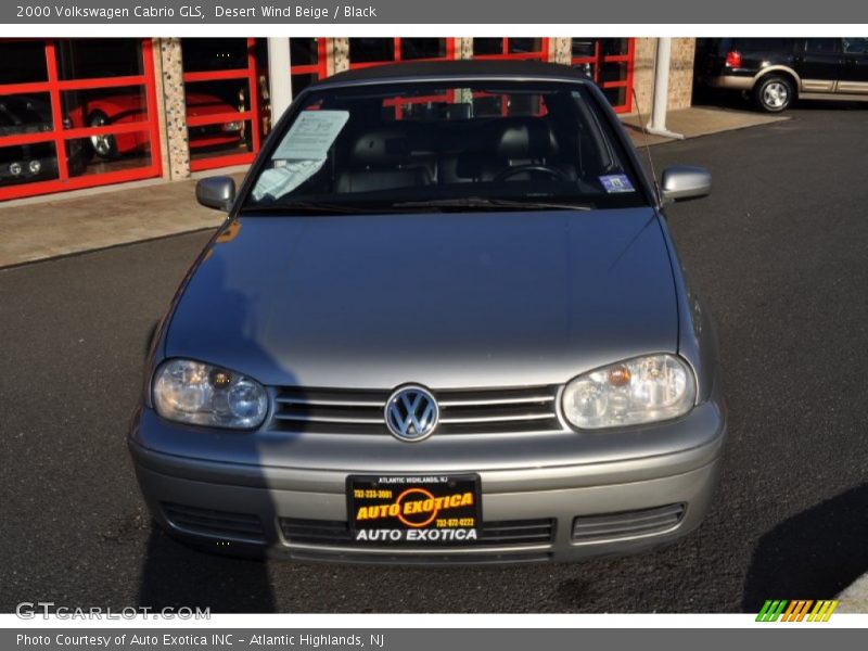 Desert Wind Beige / Black 2000 Volkswagen Cabrio GLS