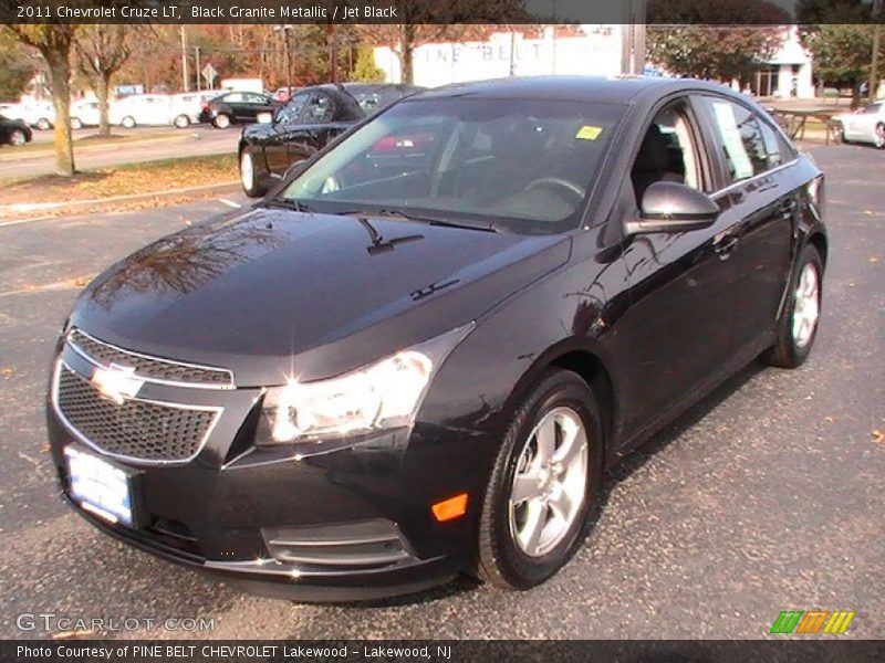 Black Granite Metallic / Jet Black 2011 Chevrolet Cruze LT