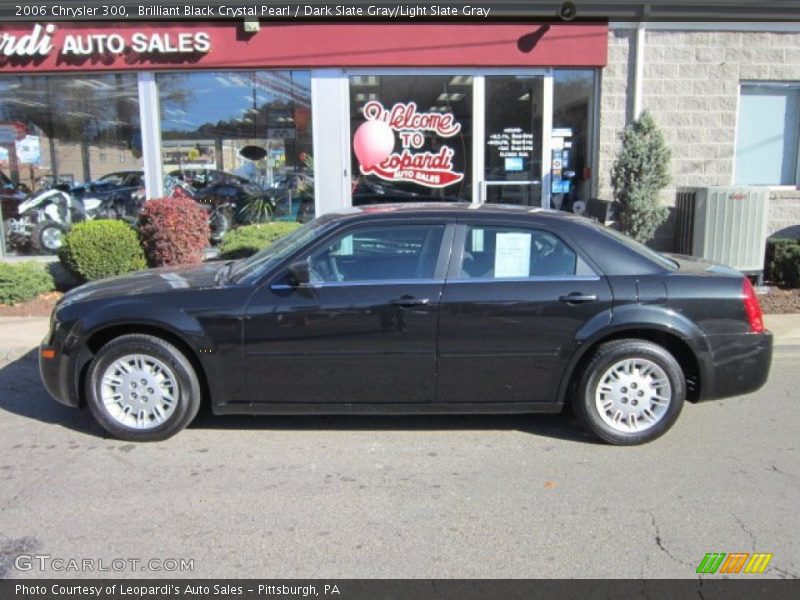 Brilliant Black Crystal Pearl / Dark Slate Gray/Light Slate Gray 2006 Chrysler 300