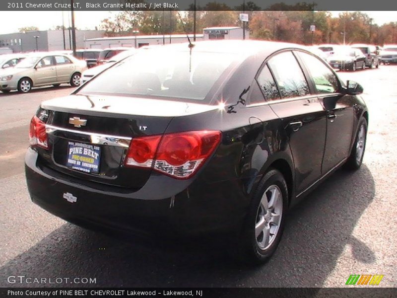 Black Granite Metallic / Jet Black 2011 Chevrolet Cruze LT