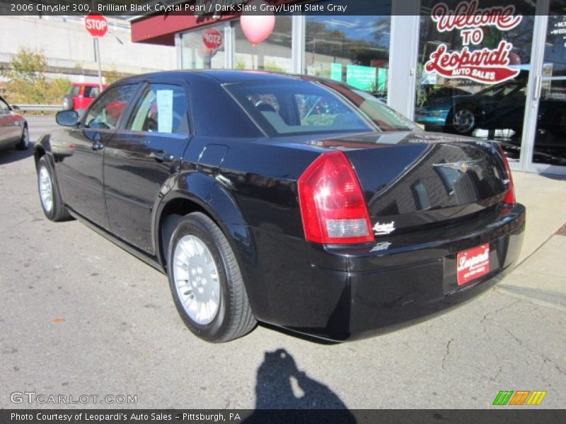 Brilliant Black Crystal Pearl / Dark Slate Gray/Light Slate Gray 2006 Chrysler 300