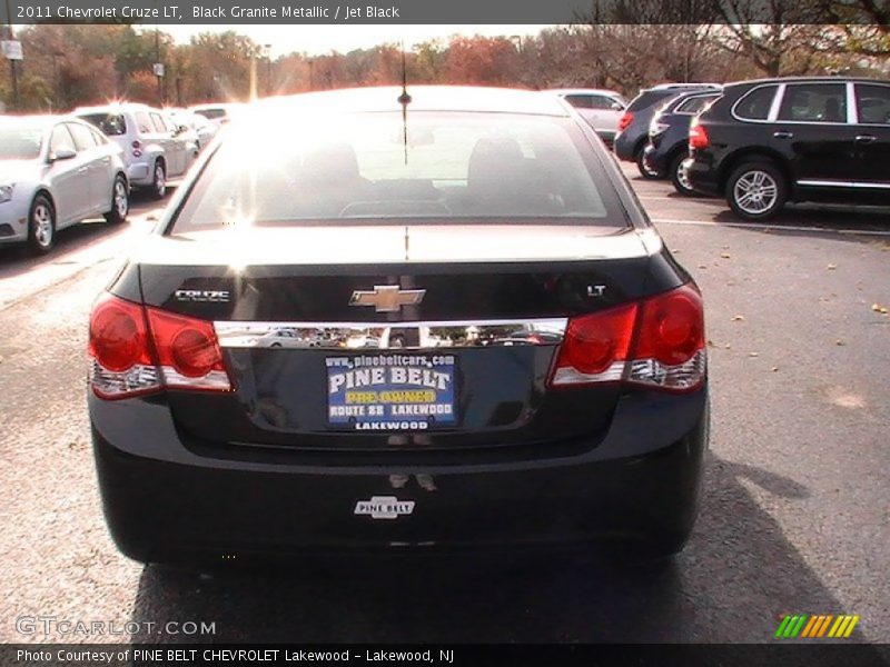 Black Granite Metallic / Jet Black 2011 Chevrolet Cruze LT