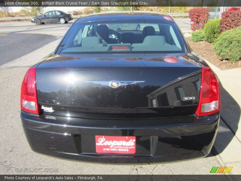 Brilliant Black Crystal Pearl / Dark Slate Gray/Light Slate Gray 2006 Chrysler 300