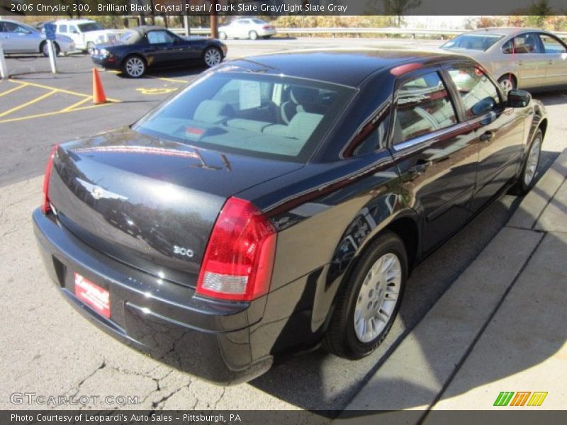 Brilliant Black Crystal Pearl / Dark Slate Gray/Light Slate Gray 2006 Chrysler 300