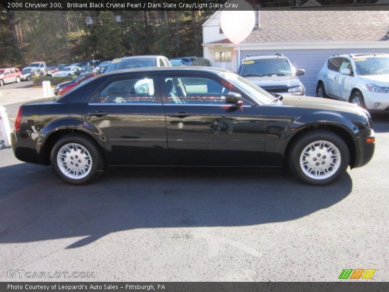 Brilliant Black Crystal Pearl / Dark Slate Gray/Light Slate Gray 2006 Chrysler 300