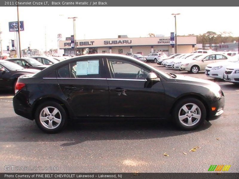 Black Granite Metallic / Jet Black 2011 Chevrolet Cruze LT