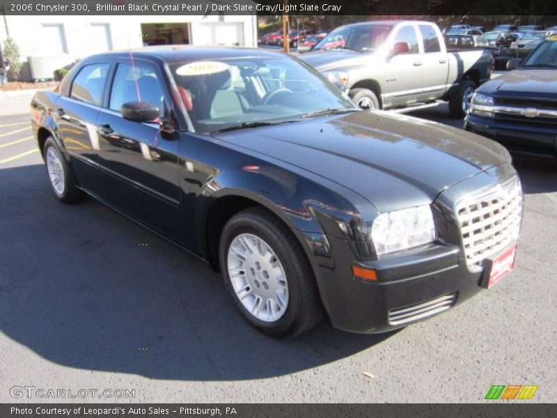 Brilliant Black Crystal Pearl / Dark Slate Gray/Light Slate Gray 2006 Chrysler 300
