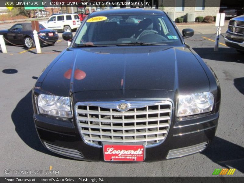 Brilliant Black Crystal Pearl / Dark Slate Gray/Light Slate Gray 2006 Chrysler 300