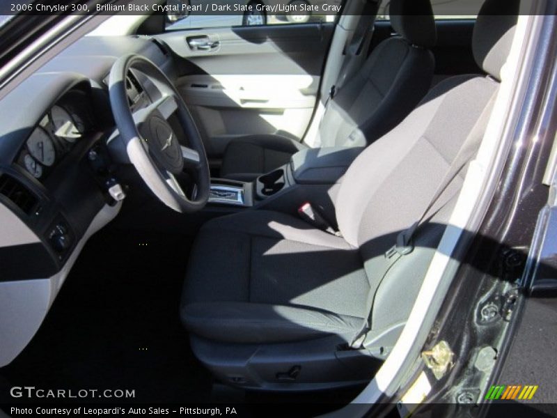Brilliant Black Crystal Pearl / Dark Slate Gray/Light Slate Gray 2006 Chrysler 300