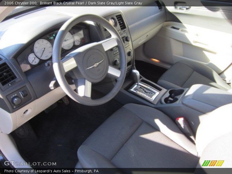 Brilliant Black Crystal Pearl / Dark Slate Gray/Light Slate Gray 2006 Chrysler 300