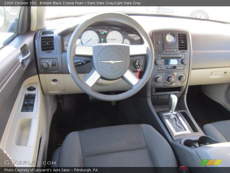 Brilliant Black Crystal Pearl / Dark Slate Gray/Light Slate Gray 2006 Chrysler 300