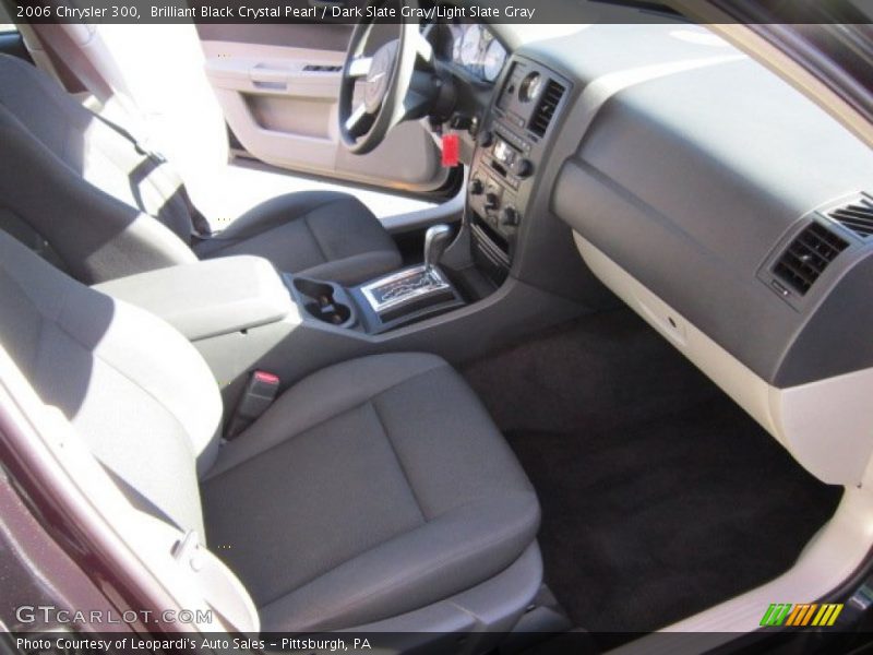 Brilliant Black Crystal Pearl / Dark Slate Gray/Light Slate Gray 2006 Chrysler 300