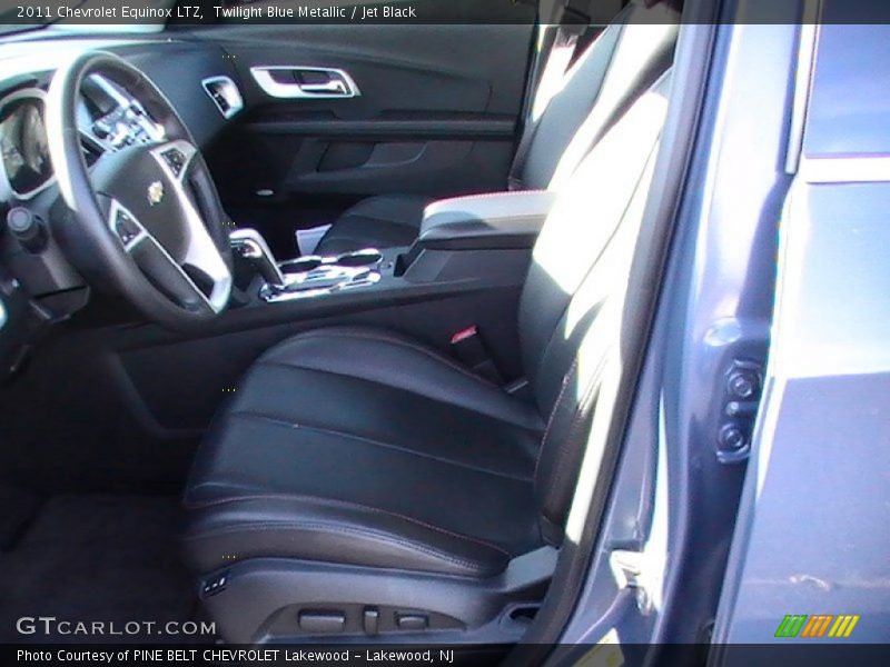 Twilight Blue Metallic / Jet Black 2011 Chevrolet Equinox LTZ