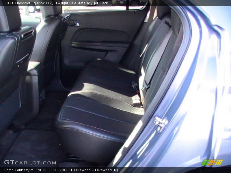 Twilight Blue Metallic / Jet Black 2011 Chevrolet Equinox LTZ