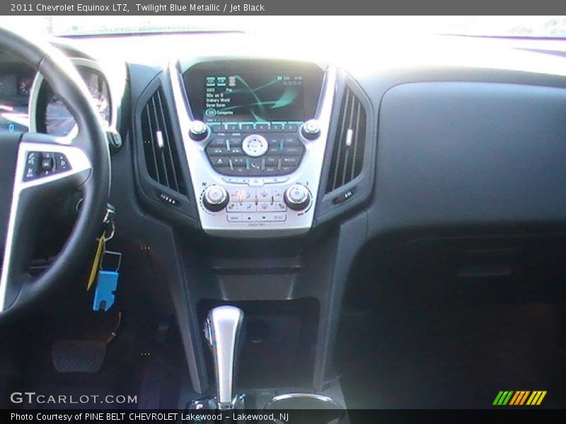 Twilight Blue Metallic / Jet Black 2011 Chevrolet Equinox LTZ