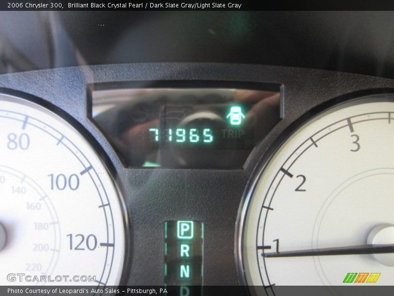 Brilliant Black Crystal Pearl / Dark Slate Gray/Light Slate Gray 2006 Chrysler 300