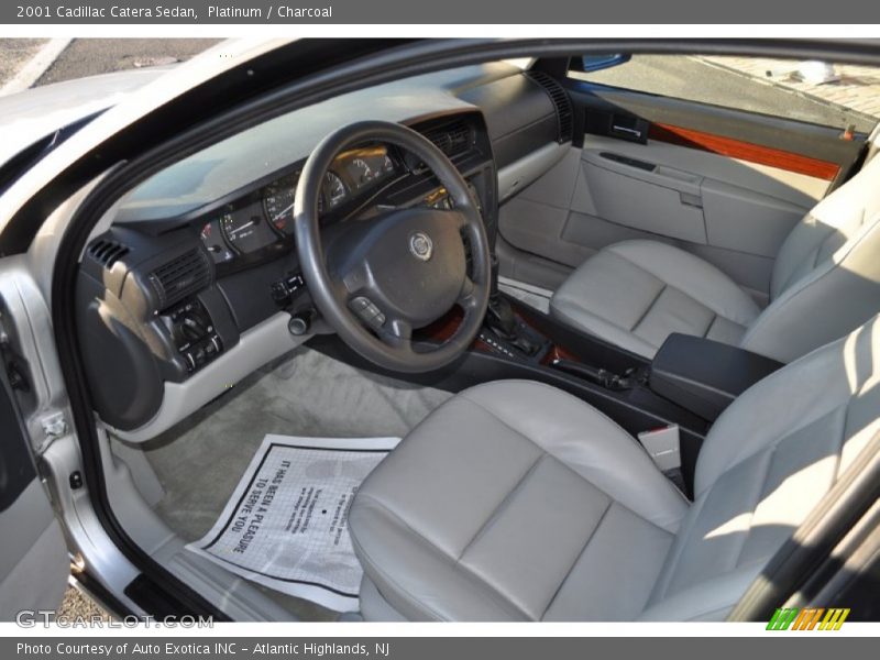 Platinum / Charcoal 2001 Cadillac Catera Sedan